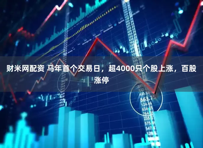 财米网配资 马年首个交易日，超4000只个股上涨，百股涨停